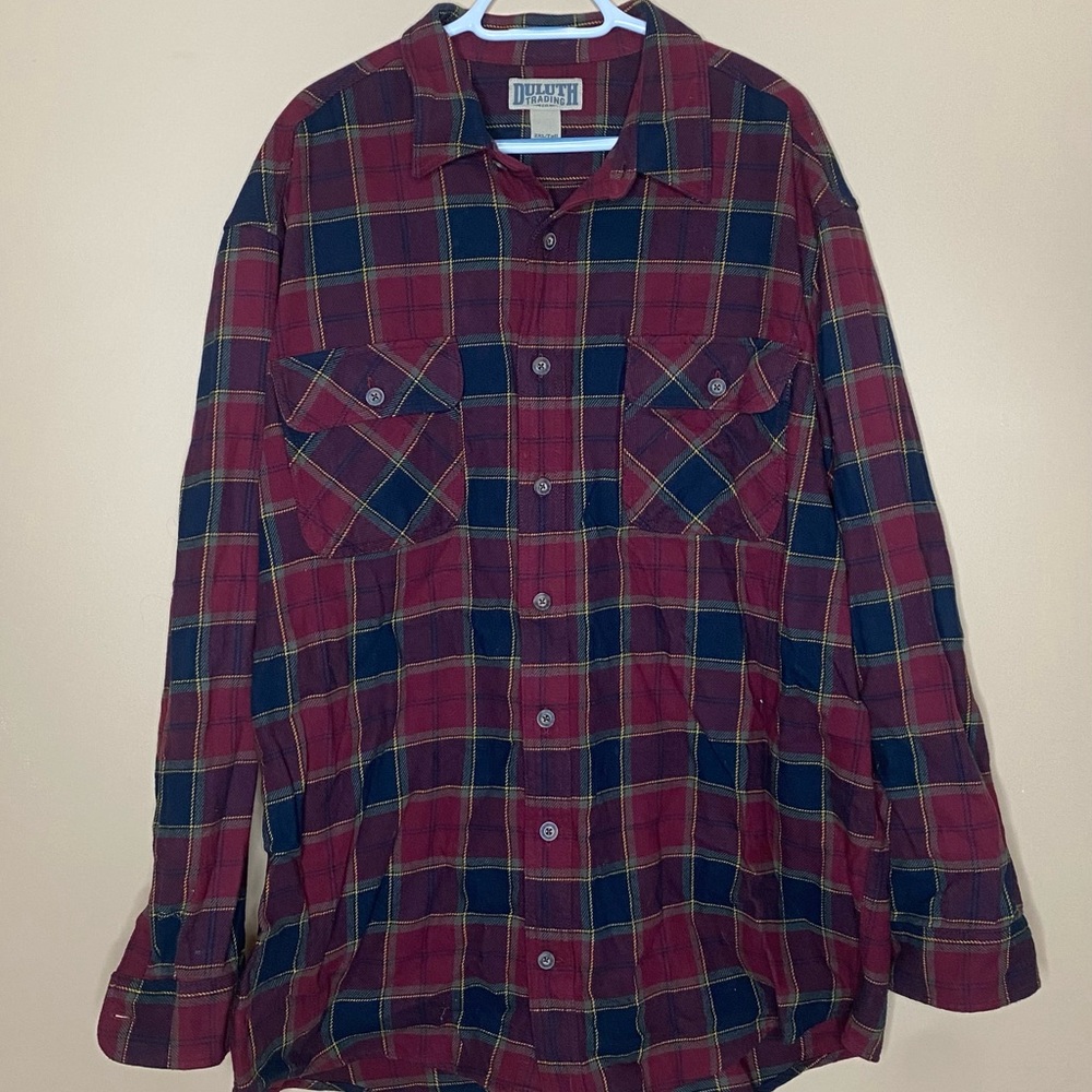 Mens Duluth flannel. 2xl Tall